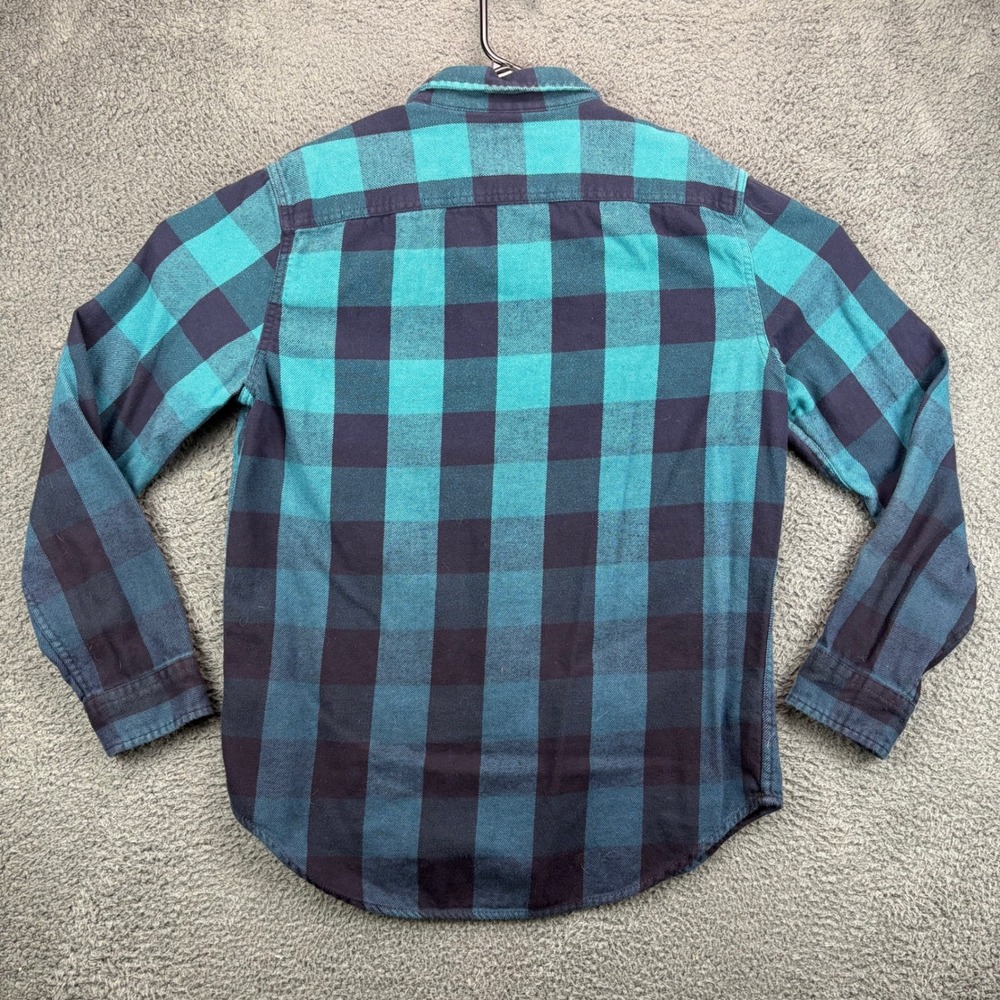 American Eagle Outfitters‎ Mens Plaid Flannel Button Up Shirt Long Sleeve M - Picture 7 of 8
